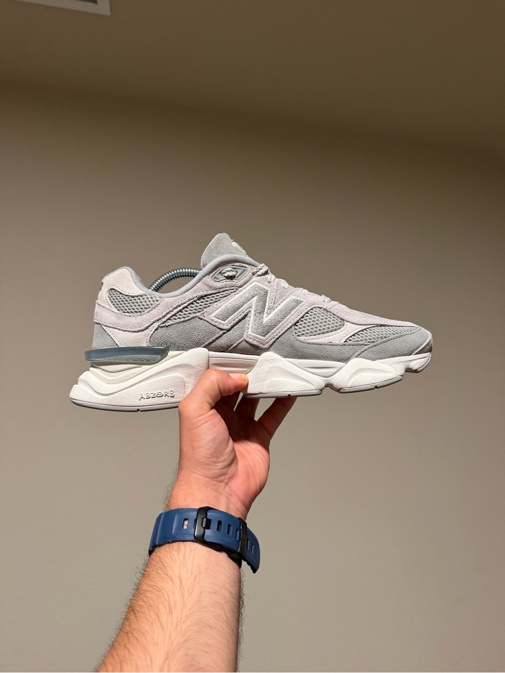 New Balance 9060 Men’s Low Top Suede Sneakers ‘Slate Grey’ U9060ERD
